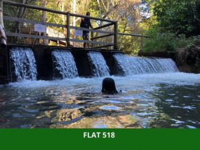 Park Veredas do Rio Quente Flat 518 - Com acesso ao RIO
